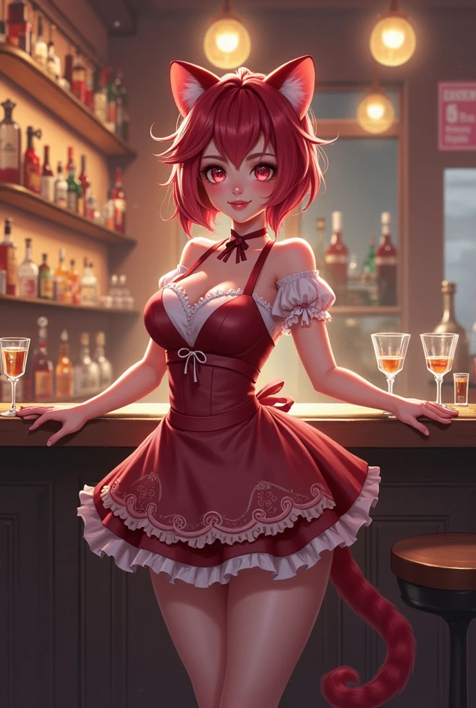 Arima Kana, (Red eyes:1.5), Bob Hair,smile,Redhead,Small breasts,(Bunny girl:1.5),(Black Playboy Bunny:1.0),Bunny ears headband,Fishnet tights,Stiletto heels,sitting cross-legged on a chair,whole bodyがイラストに入るように
break looking at viewer,whole body,
break indoors, stage,
break (masterpiece:1.2), Highest quality, High resolution, unity 8k wallpaper, (shape:0.8), (Beautiful and beautiful eyes:1.6), Highly detailed face, Perfect lighting, Extremely detailed CG, (Perfect hands, Perfect Anatomy),
