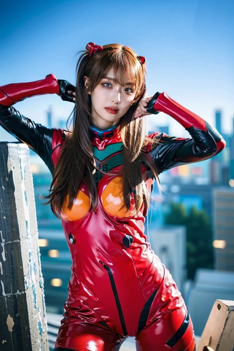 Plug Suit 02,Shikinami Asuka Langley、