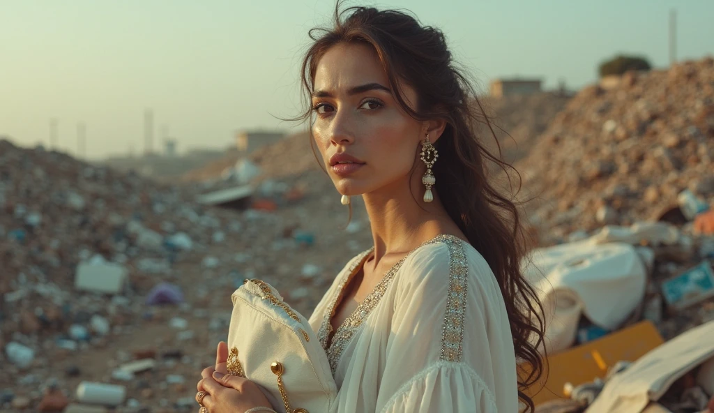 araffe woman in a desert with a red headband and a black top, ashteroth, photoshoot, african ameera al taweel, shot on canon eos r 5, shot on canon eos r5, portrait of bedouin d&d, photo portrait, high quality portrait, photo shoot, in a desert, modeling photography, music video, ultra realistic, hyper detailed, 8k