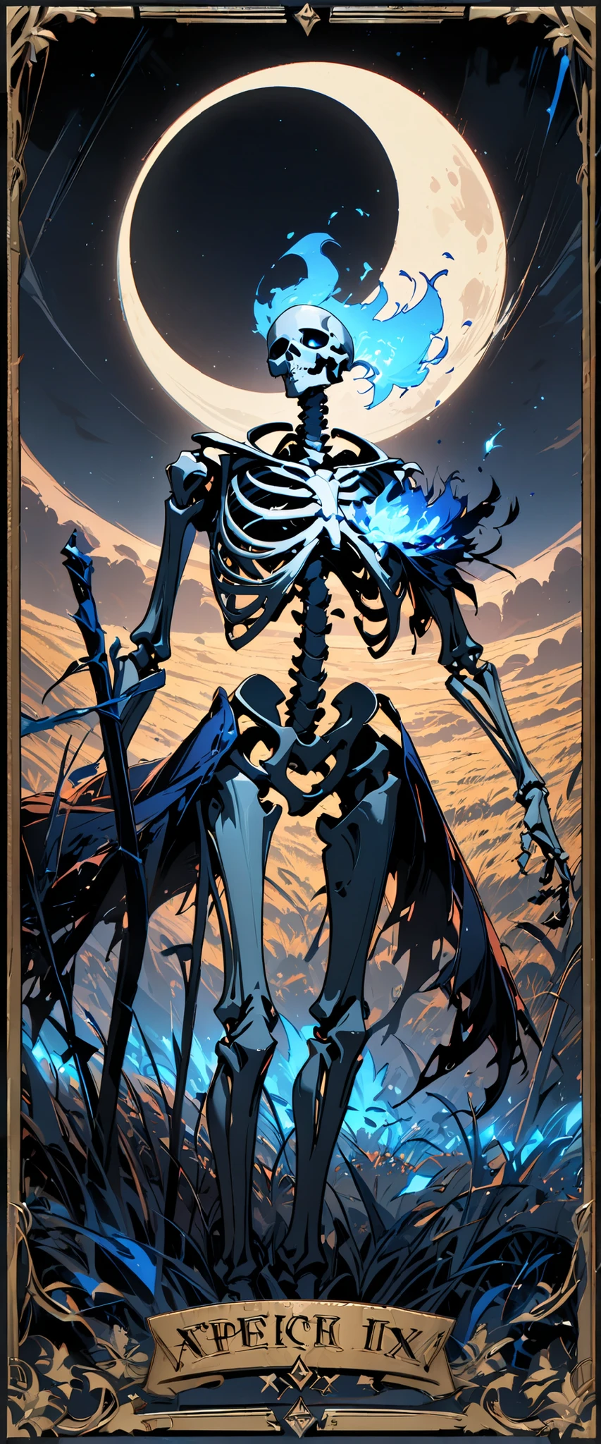The skeleton necromancer is fighting the elves 