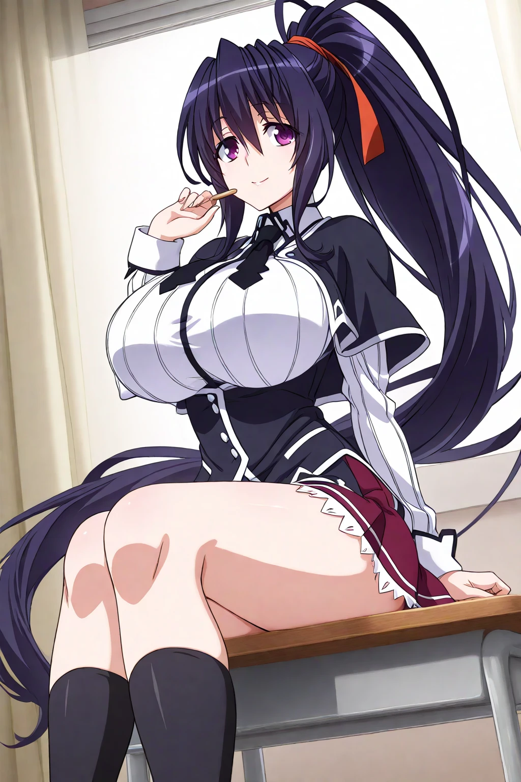 1girl,chitandaeru,
long hair, black hair, purple eyes,
solo,restrained,binding,gigantic breasts,slim legs,bondage,highleg leotard,latex clothes,impossible clothes,pussy cutout,vaginal object insertion,clothing aside,vibrator,happy,smile,open mouth,saliva,
masterpiece, best quality, ultra detailed, highres,4k,(ultra-detailed:1.4) (illustration:0.5), (ray tracing,:0.8),(anime colored:0.7),(ai-generated:0.5), (anime screencap:1.2),