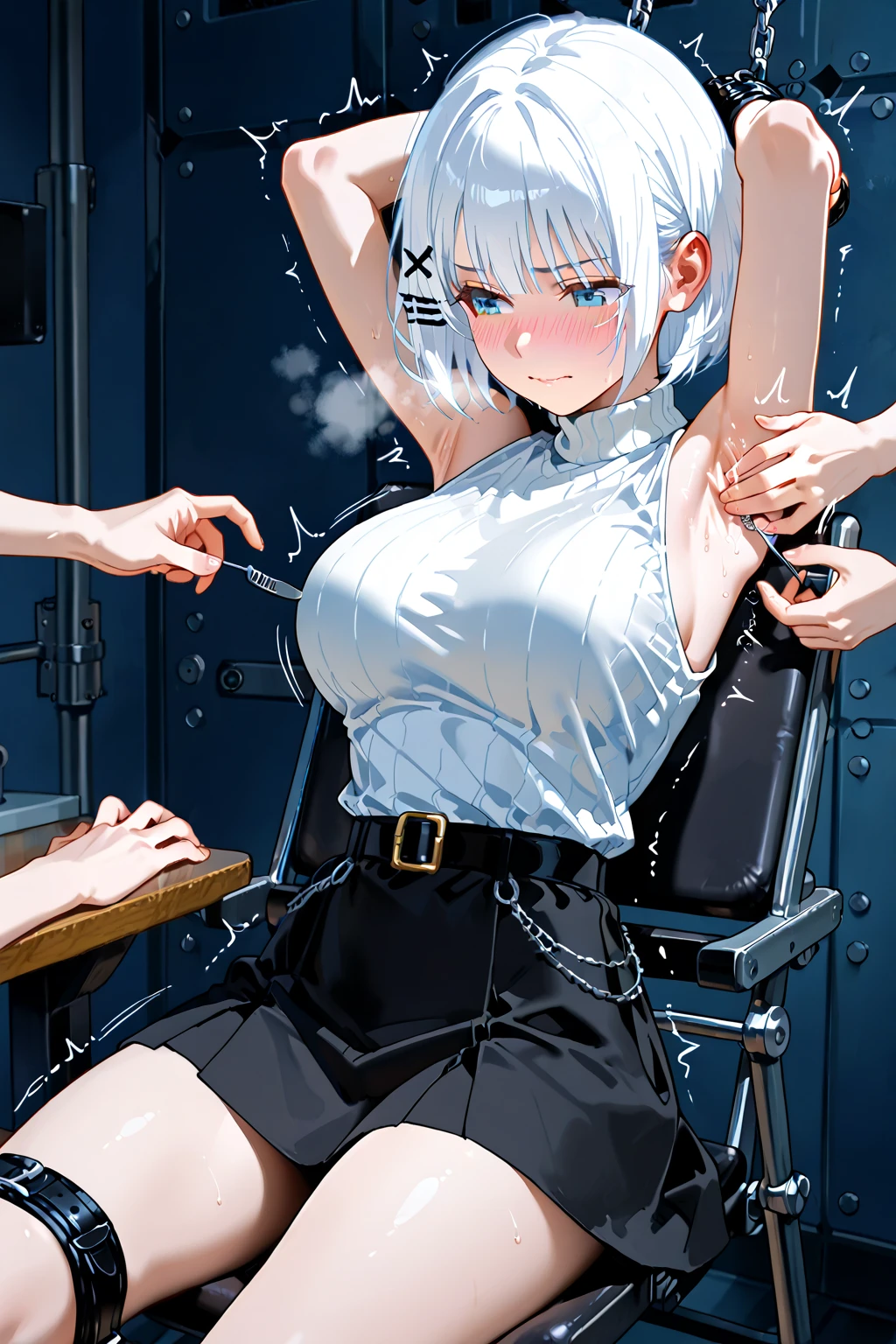 ‎Classroom、Pleasure torture、Restrained to a chair、Held down、Restraints、Restraining limbs、milf teacher、Vibe Jupo Jupo、Torture with remote-controlled vibrators、Squirting、cum on、agitation、fullnude、Spread legs wide、convulsion、AHE Face、Toro Face、a lot of people、embarrassed from、Pleasure Fall、incontinence、jumpy、Being raped