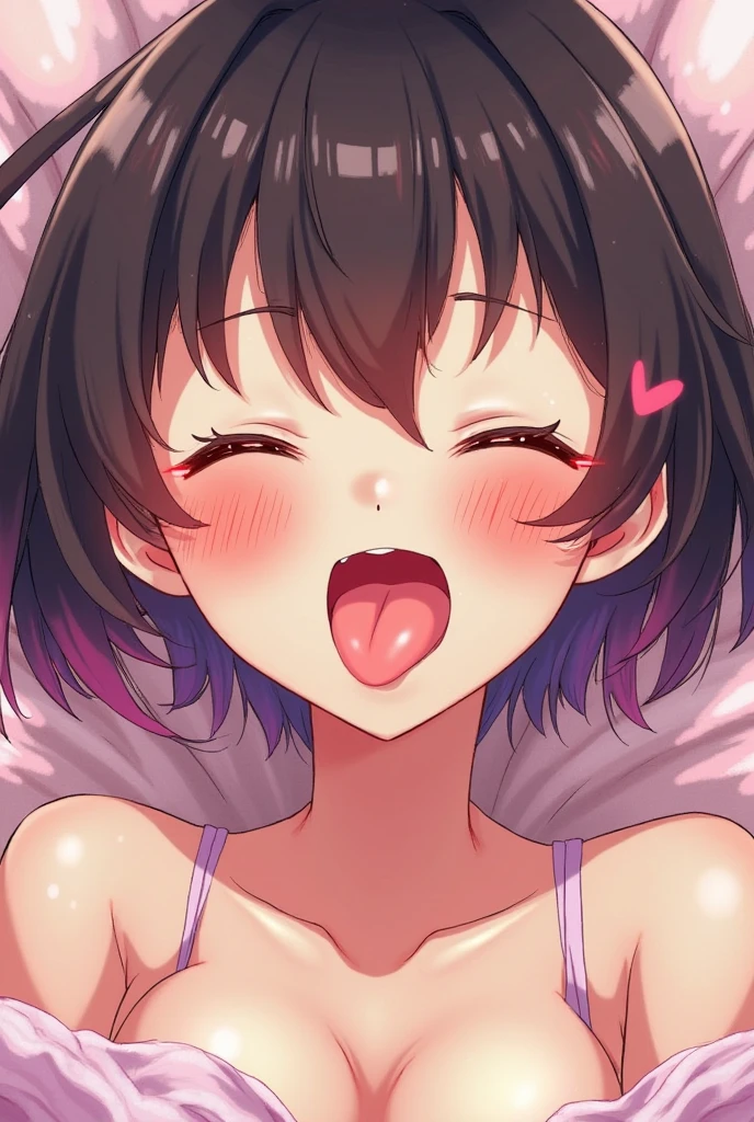 7 year old Japanese girl naked,Lewd,Heart Eyes,Sexy eyes excited ahegao'Eyes wearing silver-white mirrored lens sunglasses、I looked at the world reflected in the lenses of my sunglasses..(Side Pony,Colorful Hair),
