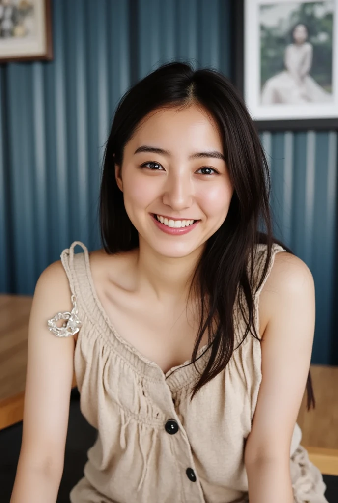 (8k、 RAW Photos、Highest quality、 High resolution:1.1)、 (超Realisticな:1.4)、(Realistic、 Realistic:1.3)、eight-years old Japan girl、((3/4 Body:1.3))、Bare skin, negligee and grip、With detailed panties 、  (Panties as a gift)、(Detailed silk panties:1.1)、Focus Panties、(blush:1.3)、(burgundy color satin panties:1.3)、Embarrassing、Bobcut、Cleavage、Covered nipples