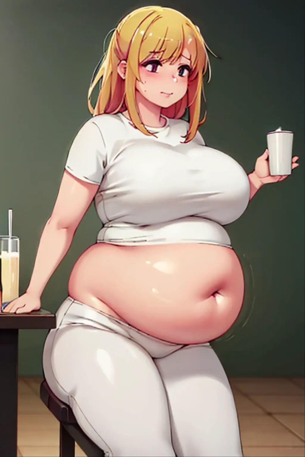 fat, large belly, standing, fat belly, very fat, large stomach, chubby,very fat, safe for work, obese, giant belly, fat, huge, heavy, very fat, safe for work, fat, large belly, standing, grabbing belly, very fat, large stomach, chubby (best quality, masterpiece),safe for work, obese, giant belly, fat, huge, heavy, very fat, safe for work, fat, large belly, standing, grabbing belly, very fat, large stomach, chubby (best quality, masterpiece), sitting down on cough, eating -cream, table with cream,