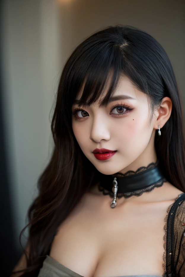 male, black, crimson, Blood, devil, bad, Queen, Very high quality, Very detailed, High quality eyes, 
