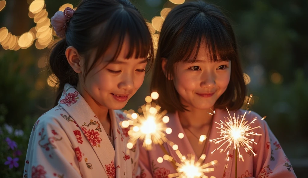 Countryside summer festival、Gion Festival、Opening a store、stall、firework、firework大会、The kids、Cute kids