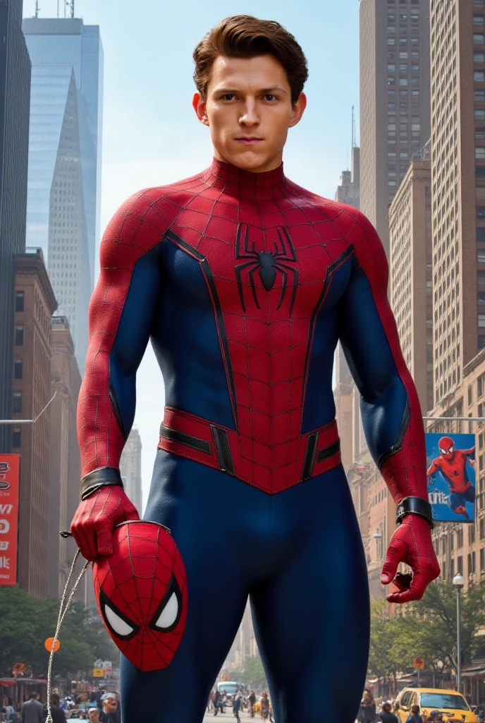 (Professional Photo), Tom Holland in red underwear on top of a building doing the spider-man pose, full body, (Holland), a color photo by Jesse Richards, instagram contest winner, maximalism, beautiful, photography, realistic face, extremely detailed natural texture, peach fuzz, masterpiece, absurdists, nikon d850 film stock photography, kodak portra 400 camera f1.6 lens, extremely detailed, amazing, fine details, hyper realistic texture, dramatic lighting, unrealengine, trend at artstation, cinestill 800 tungsten, looking at the viewer, realistic photo, RAW photo, TanvirTamim, high quality, highres, sharp focus, extremely detailed, cinematic lighting, 8k uhd,