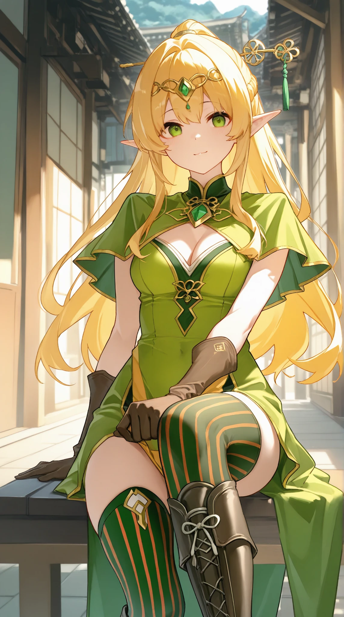 masterpiece,best quality,dutch angle,Ultra detailed,8K,realistic,ultra detailed,highly detailed,physics-based rendering,cinematic lighting,1girls,flat chest,naked,crying,pussy cum,, street,on Bench,sword art online,Leafa,garden