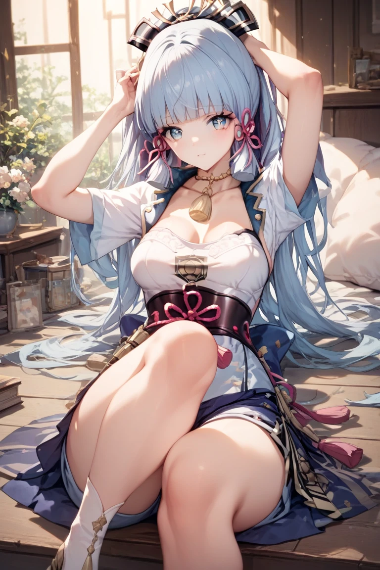 masterpiece, best quality, {{{partially unbuttoned}}}, , kawaii, long hair, ahoge, beautiful detailed eyes, aqua eyes, eyeball, heart in eye, cat_ears, nose blush , shy, blush, endured_face, medium breasts, bare legs, no legwear, naughty_face, excited, crying with eyes open, skirt lift, spread legs, lying , tail, (soaked),anklet,yukata,fucked silly,wet clothes,cleavage,sideboob,orgasm,