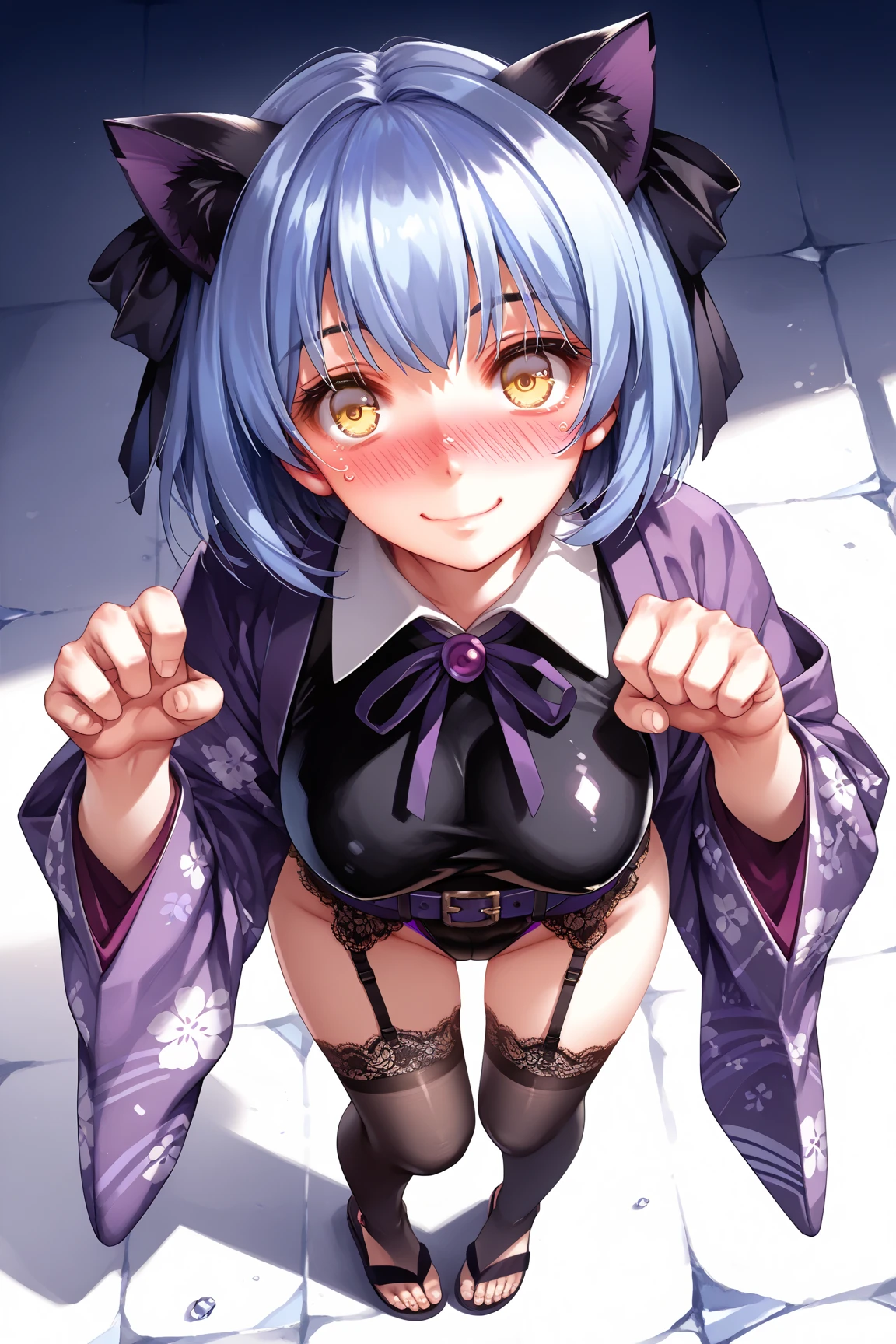 Rem from Re:Zero、light blue hair、short hair、table top、High resolution、many girls multiple girls、large crowd、lots of cute girls、big and full breasts、ridiculously big breasts、Unrealistically large breasts、naughty body、See-through、throw、、whole body、Are standing、Look up at me、confused face、blush、embarrassing、Excited、white breath、black pantyhose、female shape'Private parts are clearly visible、I can see your nipples、BAR、bar counter、Many people々々々々、in the crowd、bare chest、show your chest、Upper grade、Bunny girl、gossiper、rabbit ears、Leotard figure、Bangs that cover one eye、pink hairpin、sit on the bed、black high heels、open your legs、open thighs、emphasize the chest、chest to chest、night viewが見える部屋、night view、Cloth digs into genitals、A lot of milk comes out from the nipples、Breast milk squirts out of the nipples、(頭からつま先までwhole body図)、leotard with a hole in the genitals