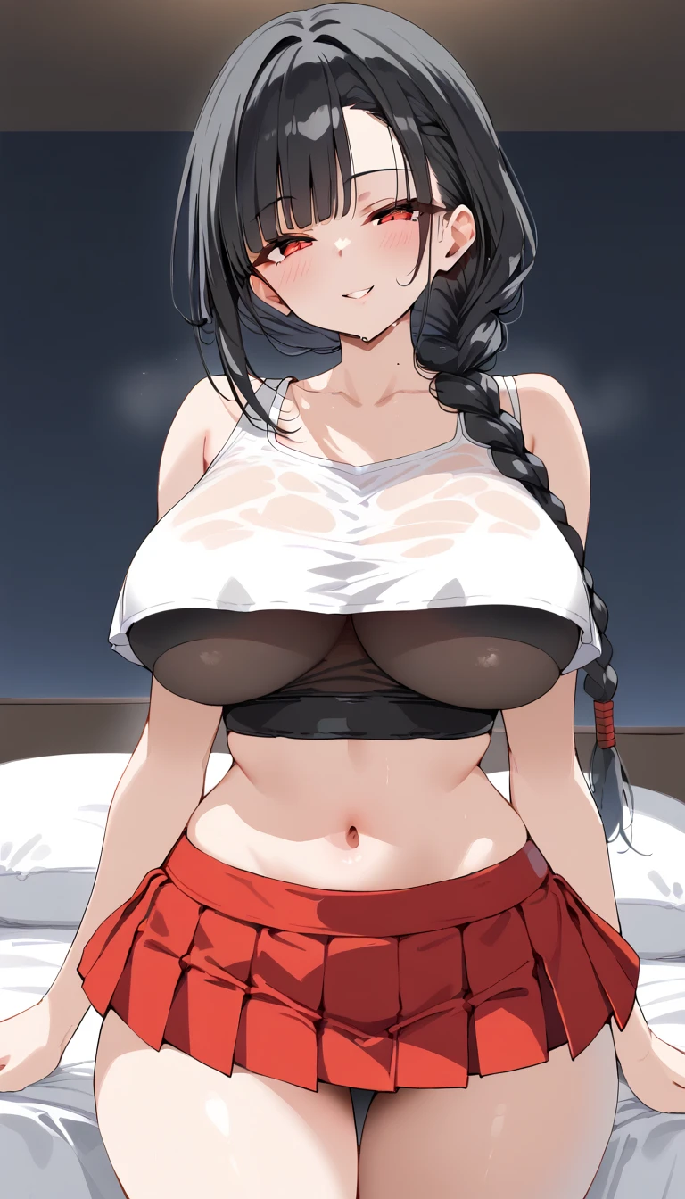 25-year-old female,Slim body,Wearing jeans,Clothes become translucent due to sweat sticking to the skin,Showing off her curvy figure。With plump breasts and round buttocks,The jeans were clinging to her body.,Sweaty,Blushing cheeks,Looking shy and embarrassed,Nervousness,Black long hair,big eyes,Beautiful face,Wear a white loose T-shirt,The hem of the T-shirt covers part of the lower body,Kneel in front of the mirror,Hands grasp the chest,Breast deformation,Fingers sink into breasts,Expression of surprise and confusion,Stick out your tongue,White fluid leaking from chest,Red cheeks,Slight sweating。