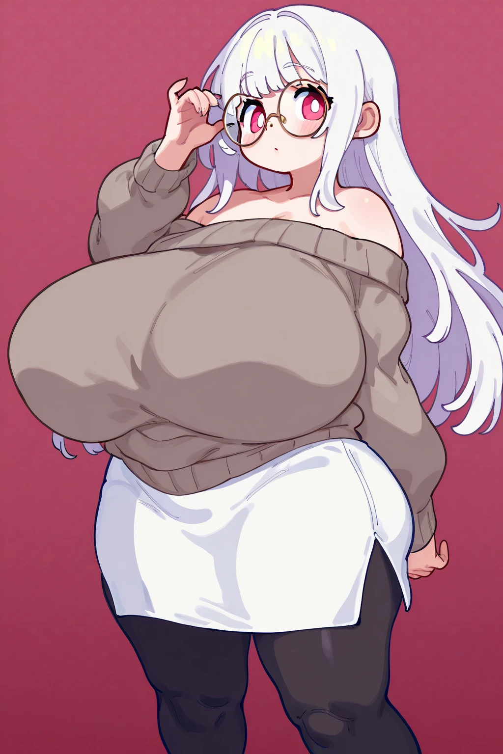 One Girl,Long Hair、Precise five fingers,{Knee-high socks}、(((Wide Hips)))、 (((Plump thighs)))、((Big Ass))、(Big Breasts) Embarrassed look,whole body、Sexy pose,naked
