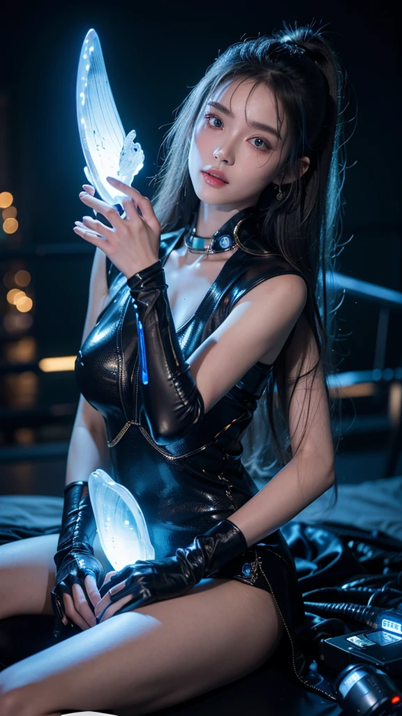 Cold Queen,Picture of a box full of swords, wing, succubus theme,fallen angel,Excellent,scary,secret horror,tentacle,have eyes,uncanny valley effect,little beast blood moon,skull skeleton,vampire,Hellfire,Demon Queen,wear gloves,bright colors,