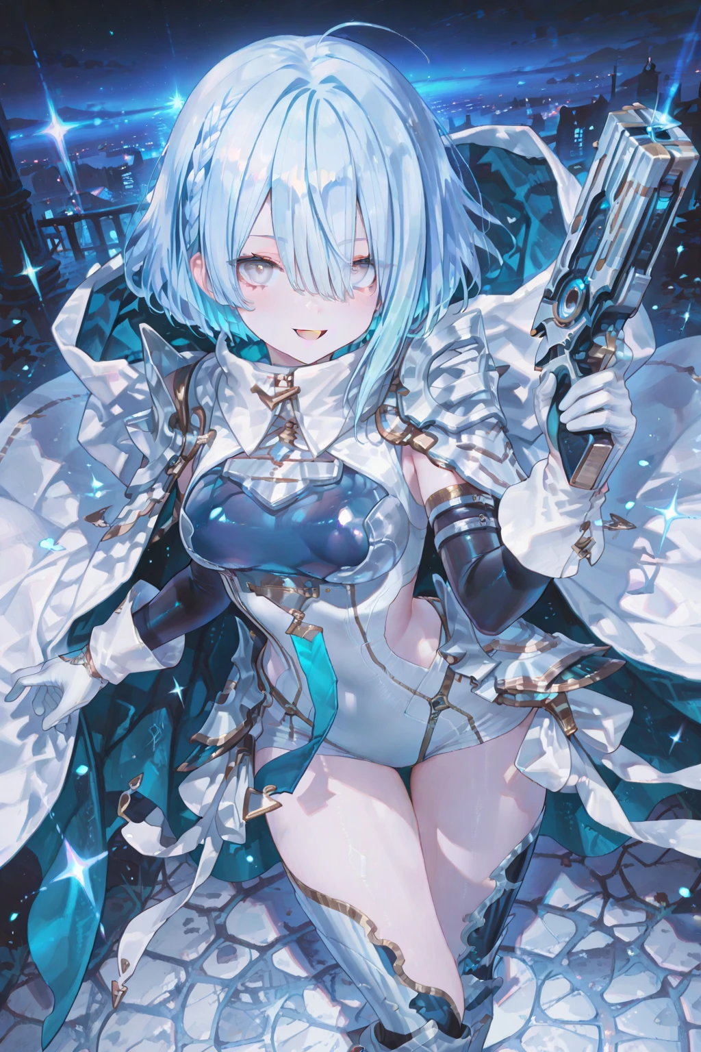 <lora:femaleMasturbationBoob_v1:0.6> ,
<lora:animeTarotCardArtStyleLora_v20Offset:1>,
<lora:corruption_v1:0.6>,
<lora:atdanStyleLora_lk:0.6>,
<lora:cMechaMusumeC_cV1:0.5>,
(((masterpiece))),(((bestquality))),((ultra-detailed)),(illustration),((anextremelydelicateandbeautiful)),dynamicangle,floating,(beautifuldetailedeyes),(detailedlight) ,
(1girl), solo, floating_hair,glowingeyes,green hair,greeneyes, twintails, halterdress,atdan green background, corruption, empty eyes, half-closed eyes, evil smile, leotard, miniskirt, waist cutout, navel cutout, stomach cutout, latex, no pupils, crazy smile, masturbation, fingering, female_masturbation, grabbing_own_breast, mecha_musume, machanical_parts, robot_joints, headgear,