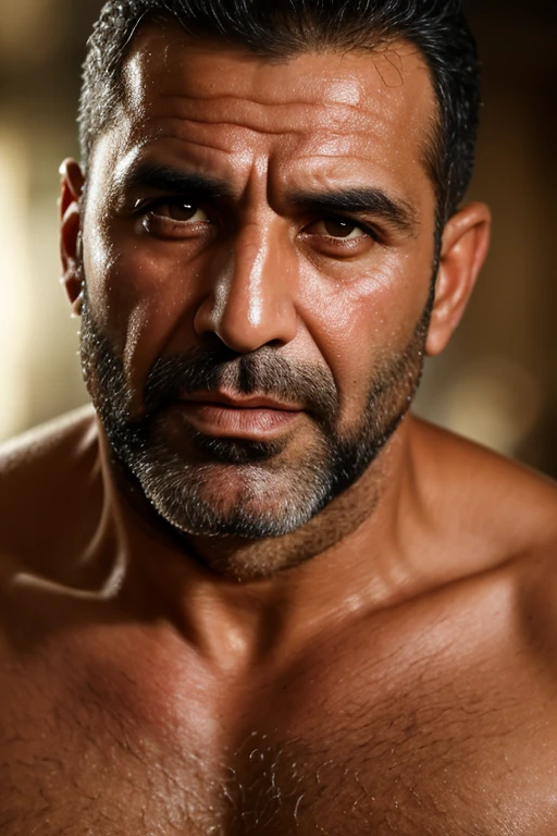 (masterpiece, intricately detailed, highest resolution, best quality:1.2), (doujin), a cocky Arabian sheik,a 24 y.o muscle stud with a muscular physique sitting on a chair with black eyes, ((touching yourself:1.2)), dark-skinned male, wearing bondage attire, bracelets, necklace, jewelry, (excessive cum), (cum on body), (cum drip), flaccid penis,saggy balls,hairy chest,vascular,muscle striations,soft light,fantastic realism,