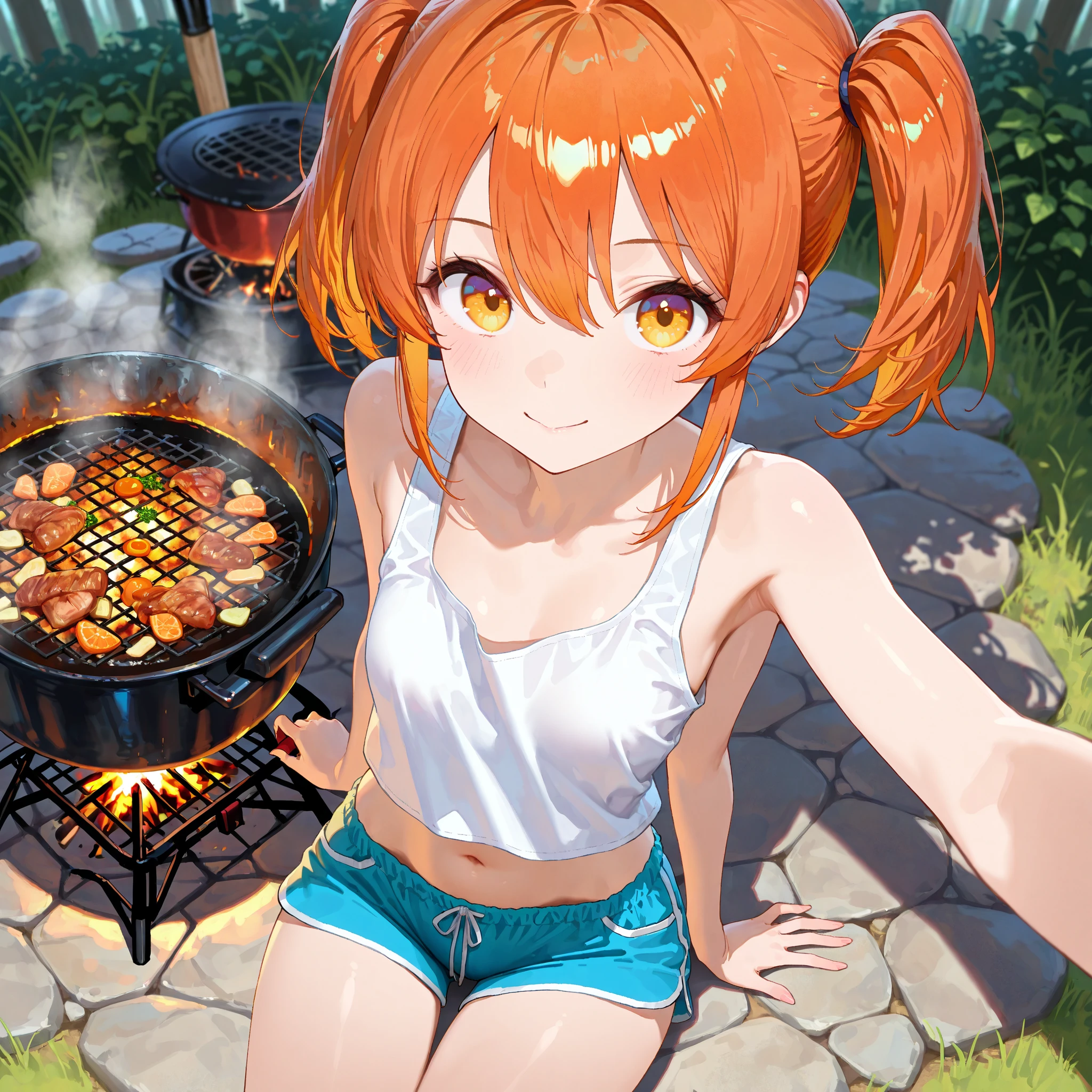 Making a pizza oven Micro Bikini Girls
