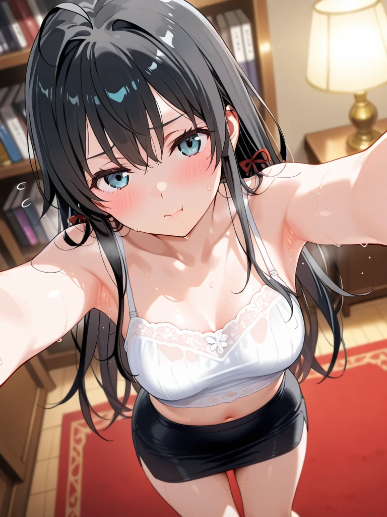 naughty woman, age 16, close up, park, nature, nature park, anime, anime movie
indoor、Top Quality, Photorealistic, 8k, High Resolution, Girl,smile,
1 Woman, (Professional Lighting, Bokeh), 
1.5), (Portrait: 0.6), Gorgeous, (Dynamic Pose: 1.2), Soft Lighting,
8K, ultra-definition image quality, highest image quality, long and full eyelashes、In underwear、Big Breasts、Big Ass、Plump body、Embarrassing、Small face、Realistic Face、tall、solo、Girl's room, J cup bra、panties are visible、Character of nikke, the goddess of victory、light blue lingerie、M-shaped legs