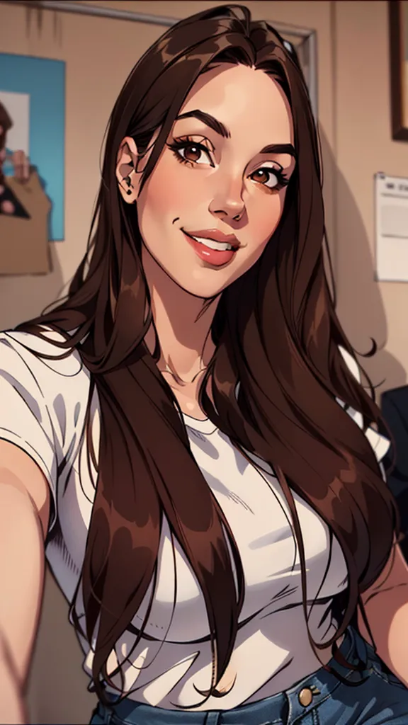 (best qualityer , work of art, 1 girl in town,with a seductive look, and a carefree smile ,wearing sexy clothes 