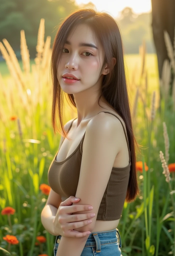 (Highest quality:1.4),(masterpiece:1.4),(Realistic:1.4),(Realistic:1.2),(超High resolution, RAW Photos:1.4),(High resolution, Very detailed:1.2),(8k:1.2),photograph,(Shot from behind:1.3)、Korean women、brown hair photos,One Woman,alone,(In underwear),Very large breasts,((Thigh to head shot:1.3))、(((topless、You can see her large breasts from the side.)))、((Toothy smile))、((Very large breasts:1.4))、Realistic skin textures、Slightly freckled、Slender figure、Realistic skin textures、((background,Concrete wall:1.3)),(topless,The breast is visible from the side:1.6),(Long lace slip,White)、3 woman、The angle at which the nipple is not visible、((Updo long hairstyle))、((Black,Long lace slip:1.4))、Correct toes、Detailed facial features、Kneeling pose on the floor、Hands on the floor、Long slip covers the buttocks and soles of the feet、Long slip covers your butt、Chin up、