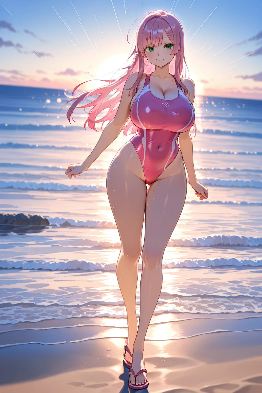create a big booty naked anime girl 