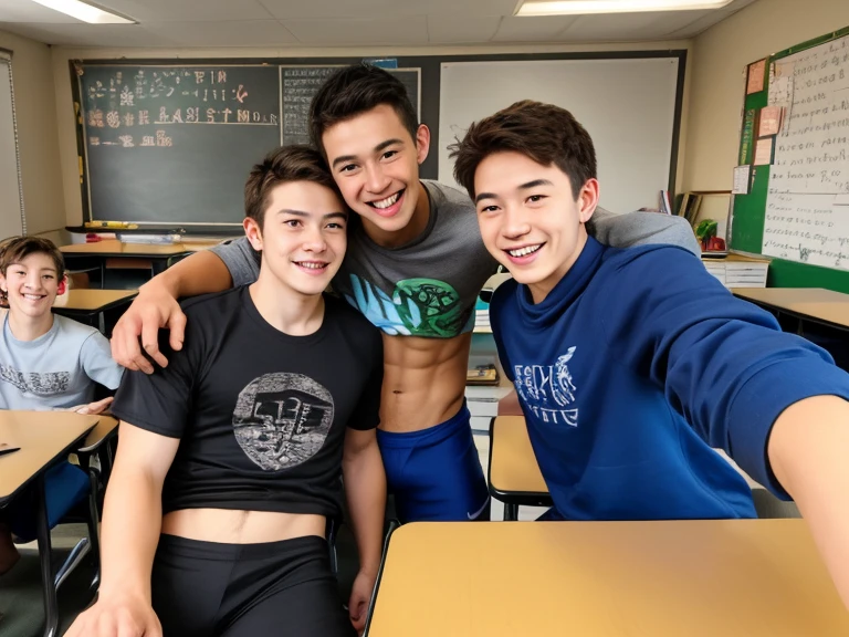 ((Realistic)), (masterpiece, top quality, best quality, official art), (1 handsome teacher and 5 childsd) , very detailed, colorful, most detailed, gods, short hair, black hair, handsome man, pectorals, abs), ((puffy nipples)) , ((swollen nipples)), (big fat ass) , (((nude))) , undress , (big booty) , ((penis)) , ((naked)) , (((((photorealistic))))) , ((handsome)) , ((kindergarten)) , ((wide view)) , (childs staring at him) spread leg, (((around childs groping him))) , ((gangbang)) , only male , ((missionary)) , ((wide view)) , ((all nude))