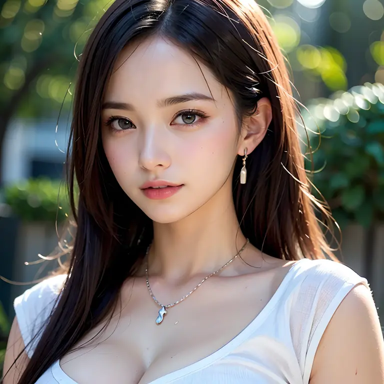 ((Highest quality, 8K, masterpiece :1.3)), Sharp focus :1.2, Beautiful woman with perfect figure :1.4, Slim Abs :1.2, ((Big Breasts, Emphasize cleavage:1.3)), (Photorealistic:1.4), (realistic:1.4), (Dark brown hair, Long Hair:1.5), Highly detailed face and skin texture, Fine grain, double eyelid. Makeup face. A little bit of lipstick, Luxury hotel bedroom in the background, necklace, Earrings, sex appeal, Sexy gravure pose, ((Gothic Lolita fashion woman、The background is an old Western-style building、Mysterious smile、Long Black Hair、Pulling up her dress to show her panties:1.3)