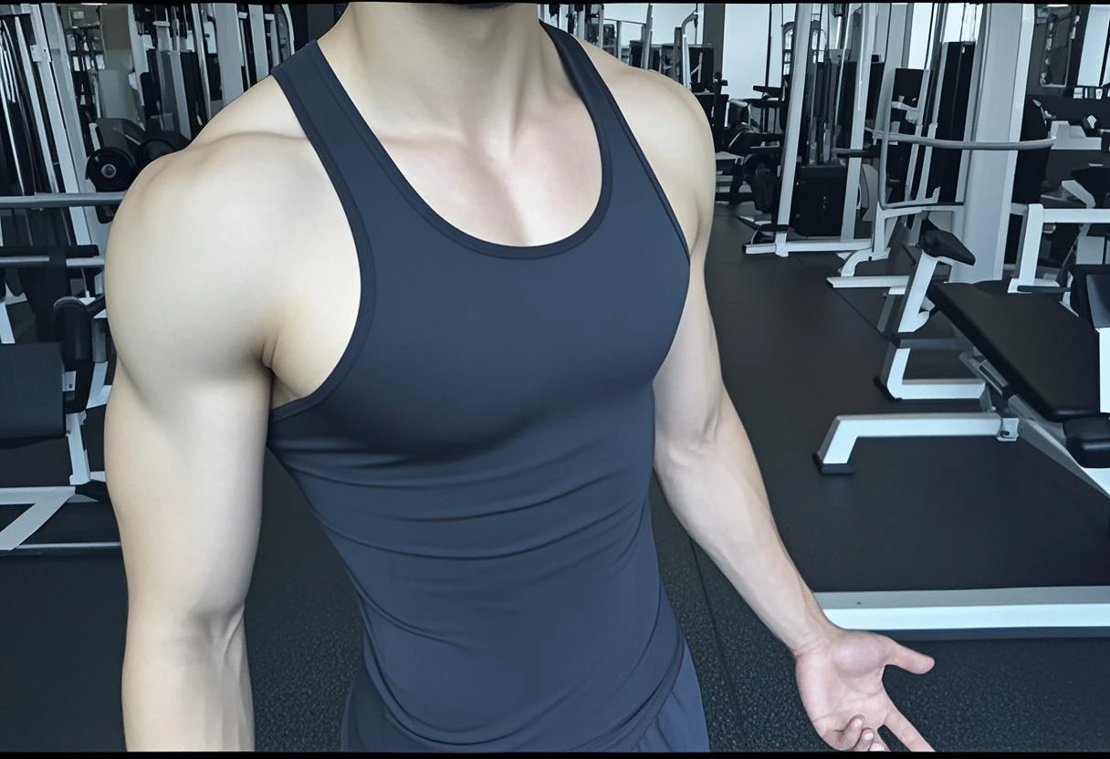 ((Men only)), (head shot), (handsome muscular man in his 20s), (man working at a construction site wearing a blue helmet), (Chris Redfield), (wearing tank top), (showing his abs), (Mischievous smile), (detaile: 1 in 1), Natural muscles, HIG quality, beautidful eyes, (Detailed face and eyes), (Face、: 1 / 2), Noise, Real Photographics、... .................................................................................................................PSD, Sharp Focus, High resolution 8K, realisitic & Professional Photography, 8K UHD, Soft lighting, High quality, Film grain, FujifilmXT3