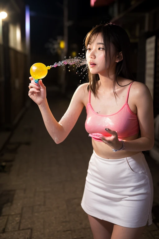 intercourse with a man, vaginal , doggystyle, Juice stain, Leg up, (1man and 1girl,Having :2),1,standing doggy, hug from behind, grabbing on breasts, ( Position),Standing, ,Prancing box,(1 Open the girl's legs:1.4),allfours, Misaligned bra, Arched back, (Crowded train:1.4), Train interior, Dynamic Pose, Rest grab with dynamic hand movements:1.3), A Man'arms holding a girl'the hand that holds it.), (grabbing from behind), Looking down, From below, (Close contact:1.1), (Yor:1.4), (cumdrip:1.2), facials, cum on facial, White liquid, (Best Quality:1.1), (masutepiece:1.0),Black eyes, the Extremely Detailed CG Unity 8K Wallpapers, (Photorealistic:1.2), Complex 3D Rendering、beautiful porcelain profile、Super complex face, vibrant detail, BREAK,(Open your mouth wide:1.4), (blush:1.5), blush stickers, furrowed brow, Grimace, Screaming, Pained face,Closed eyes, Detailed lips, Detailed tongue, light brown hair, Blonde hair, Huge twintails, Curl inside, Short hair, Floating hair, (huge-breasted:1.2), Nipples, long nipples, puffy niples, small areolas,BREAK,(See-through school swimsuit and pink sailor collar pleated miniskirt:1.5), Skirt lift, (lifted by self:1.3), zettai ryouiki, Showing , (A large amount of body fluid overflows from the crotch, Urine on the ground、 Peeing :1), (Evacuation of women:1.5) ,female-orgasm, (squirt love juice:2),