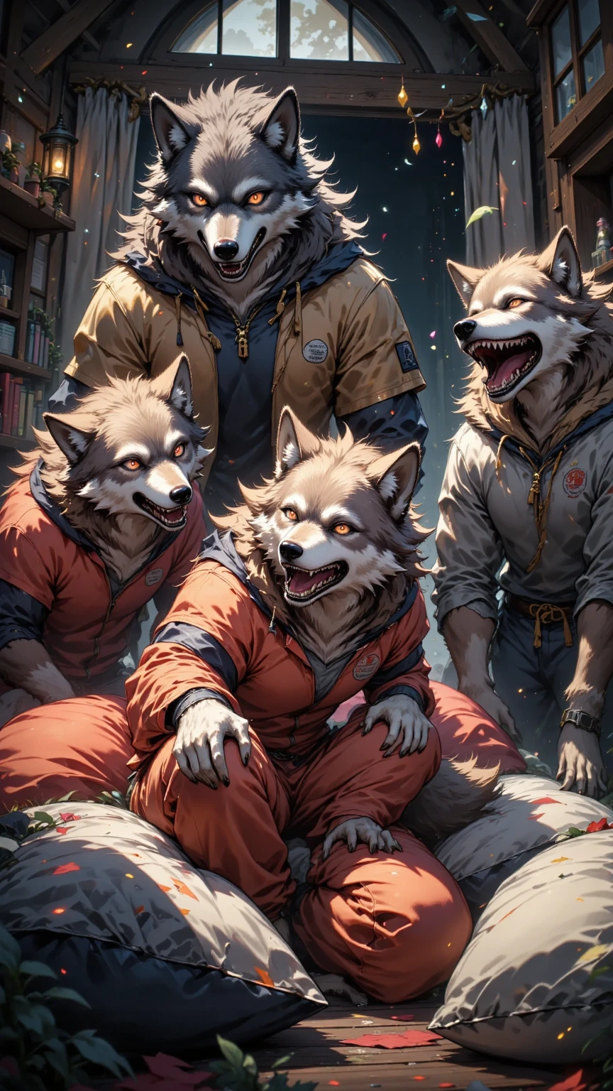 (((Barefoot furry character, full body, cinematic setting, furry male))) (((Lumberjack))), rottweiler, black fur, plantigrade, wearing spats on feet, ((hypnotised)), ((green glowing eyes)), (drooling), sitting in the woods, natural light, forest background, nice detailed feet paws, in pleasure state, hard penis exposed, playing with penis. BREAK, detailed background, 8K, (masterpiece:1.5), intricate details, highly detailed, extreme detail, octane render, fine art, best quality, highres, (detailed face:1.5), ((full_body)), UHD, (((perfect hands)))