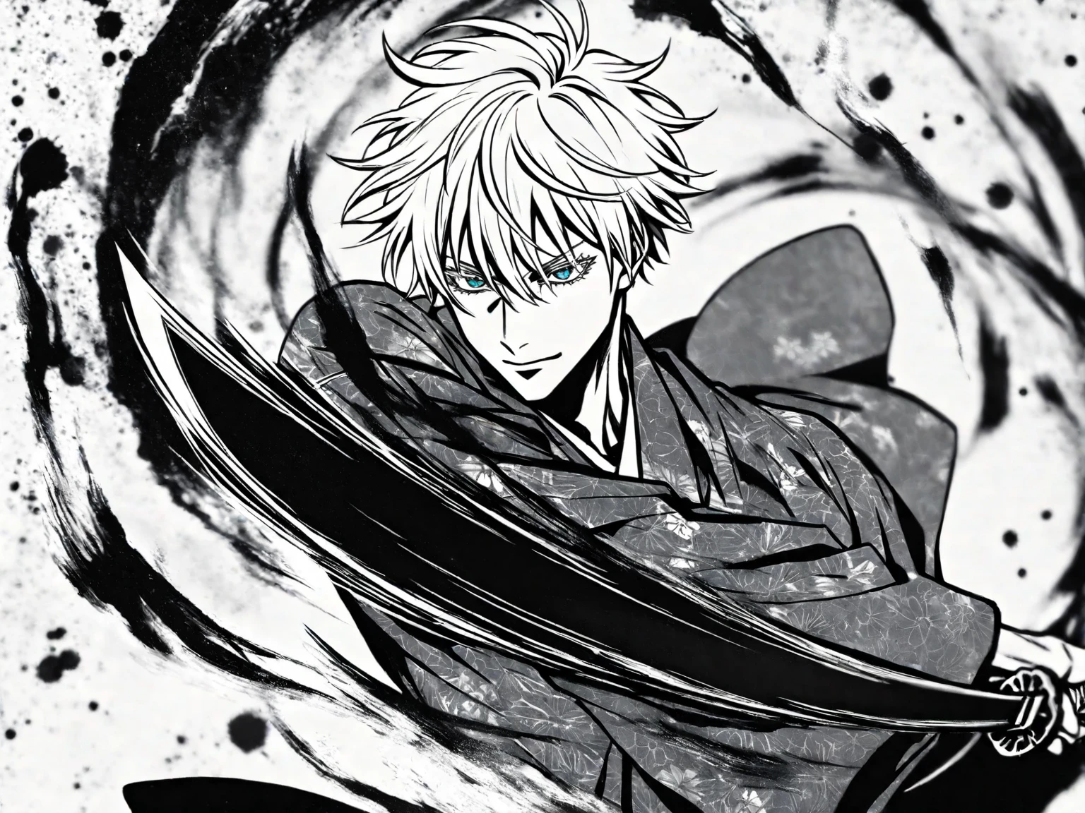 mage, jujutsu kaisen, sukuna, boy, eye red, eye blue, mad, rpg