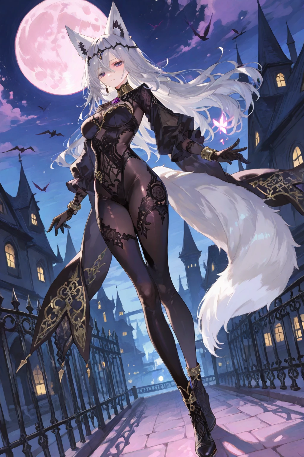 (masterpiece, best_quality, ultra-detailed, immaculate:1.3), epic, illustration, 1girl, (tactile Hermitpunk:1.3) succubus, wings, full body, lingerie, [:skimpy costume design,:0.2], official art, dark skin, studio bright beige lighting , in a aquatic, tropical warzone, bombshell hair, glowing sunset hair, hair ribbon, ojou-sama pose