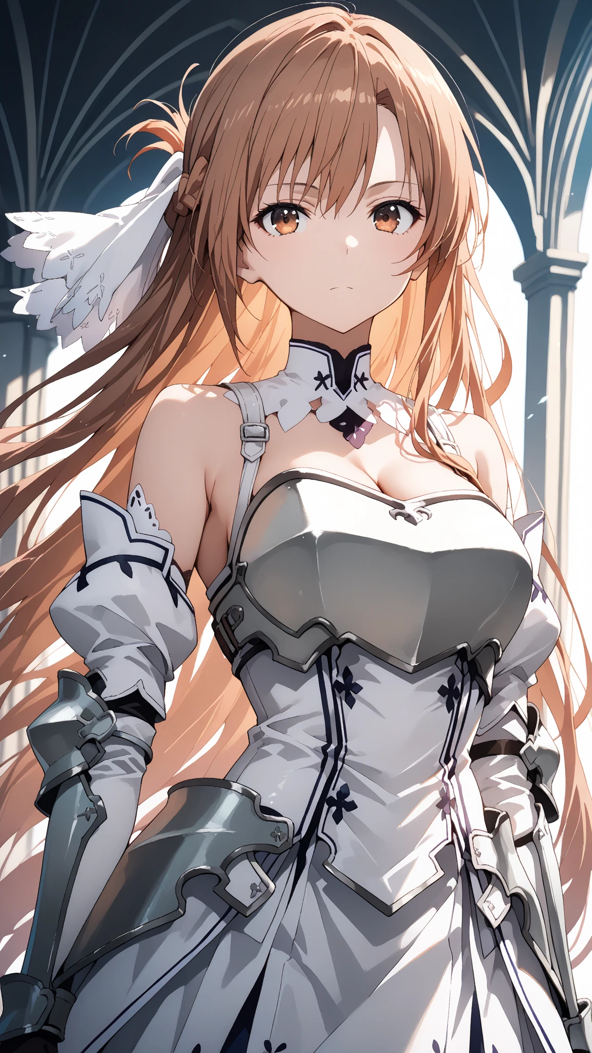 NSFW, uncensored, One girl, 1 strong, heavily armored soldier with a great sword, Two people having a party, Light cherry-coloured hair, Yellow Eyes, Braiding, french Braiding, Long Hair, Twin tails, Both sides up, Sweat, Hot body, Glowing Skin, gentle eyebrows, Bright red face, (pulling 日本ese sword from sheath on waist), Hard, pointed nipples visible through her costume, air hand job,
No mask, No anal sex, No peace, Do not bite cloth or strings,
(((Large Breasts))), outside, An open grassland in the forest,
White dress style armor, 左腰に鞘付きのカタナを帯knife, 白いleotard風の革鎧と胸元が開いたドレス風の衣装, The armor is made of a hard, metallic white alloy and is tailored to fit the female bodyline, enveloping her chest., Wearing hard metal armor with light pink trim around the edges, He was wearing sturdy white metal armor and gauntlets from his arms to his fingertips., Legs are made of full metal plate armor, Place々The gold decoration is used as an accent., The pleated white mini skirt has gold trim and accent colors on the edges.. On top of that, he wears large metal waist armor that can hold multiple cross belts on both sides of his waist to secure his weapons., 左腰にカタナの入った鞘を帯knife, Several leather pouches on the right hip, A leather bag large enough to hang from the hip is attached to the back of the waist.,
(((Clothing))), (((コスチュームはoutsideさずオーバーハイニーソックスを履いている))),
A man's monster cock will never be inserted into his ass,
From before, Standing pose design, The weapon is a traditional Japanese katana daito and a sheath, The sheath is held in the left hand and attached to the holder on the left hip., 右手で長いknife身のjapanese swordの柄を持ち抜knifeして構えている。
Although he is surrounded by reptilian monsters,、切れ味の鋭い日本knifeを巧みに操り善戦している, (Holding (knife:1.2)), (The blade glitters),
break covered navel, elbow gloves, gloves, leotard, Thigh straps,
break looking at viewer,
break indoors,
break anal sex, monster cock anal sex,
break (masterpiece:1.2), Highest quality, High resolution, unity 8k wallpaper, (figure:0.9), (Beautiful attention to detail:1.6), Highly detailed face, Perfect lighting, Highly detailed CG, (Perfect hands, Perfect Anatomy),
