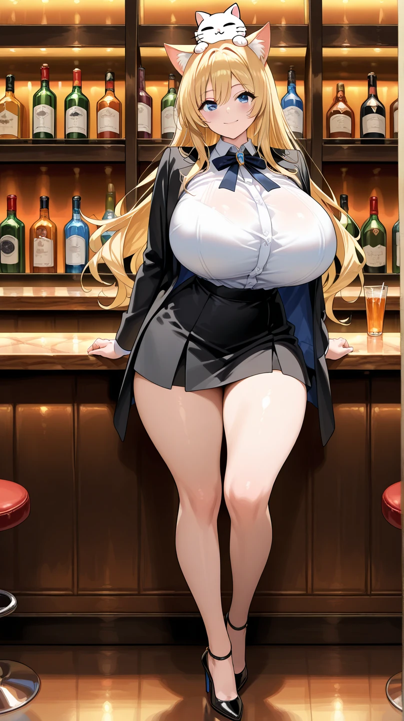 4K,High resolution, (Highly detailed CG,8K,wallpaper)、One Woman,(Clean detailed eyes),(Jacket),((NSFW)),(Huge breasts),(Huge breasts),(Huge breasts),(Huge breasts),((((Huge breasts)))),((((Huge breasts)))),(Beautiful and shapely breasts),Side view,((Blonde、Cute hairstyle))