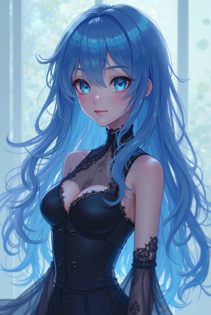 Anime cuca ???? blue hair