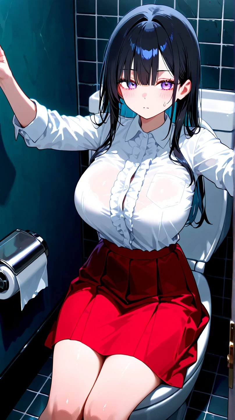 highest quality masterpiece not divided clear image 16Kのmasterpiece detailed body detailed face fine eyes cheeks are red Estrus naked There are a lot of men around droopy eyes stick your tongue out to the limit long tongue Drool Tears are flowing cross-eyed Ahegao big breasts trembling My whole body is sweaty I'勢いよくPeeが噴き出す Pee Peeing 全naked not wearing clothes naked M-shaped spread legs detailed pussy breast milk comes out naked 全naked very thick pubic hair white skin blue eyes multiple men'penis of in a public toilet smile detailed penis very short skirt
