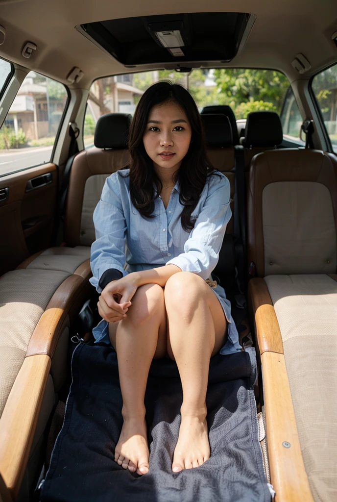 Kereta terbang dengan kucing