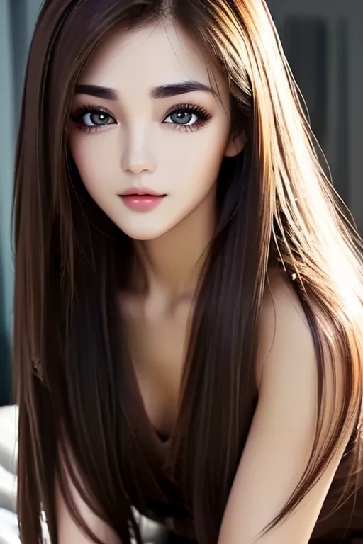 18 year old beautiful girl, Big eyes, big breasts, and thin, 8K, 最high quality, (highly detailed head: 1.0), (highly detailed face: 1.0), (highly detailed hair: 1.0), Maid clothes, High-definition official artwork, anime moe art style, clean detailed anime art, smile, golden hair, smooth long hair, masterpiece, 最high quality, high quality, High resolution、