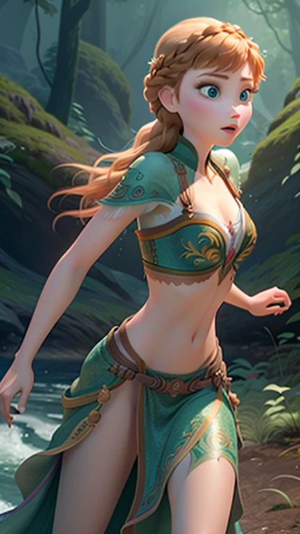 Photo of Anna of Arendelle, showing breasts, Sunnyday