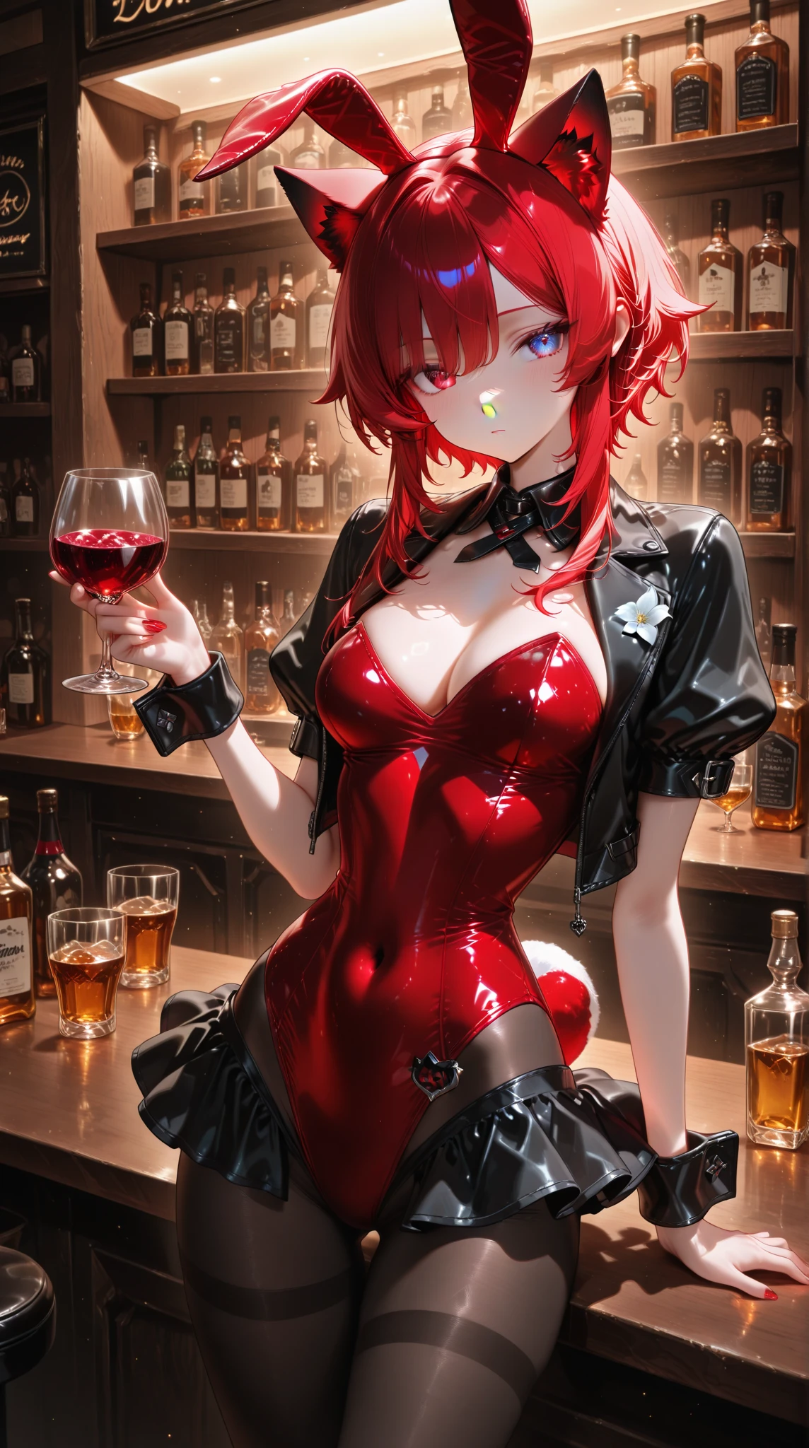 (masterpiece:1.2),(best quality:1.2),(masterpiece, best quality, ultra-high resolution), (1girl), (prostitute), (tight red velvet corset), curly red hair, bright and seductive green eyes