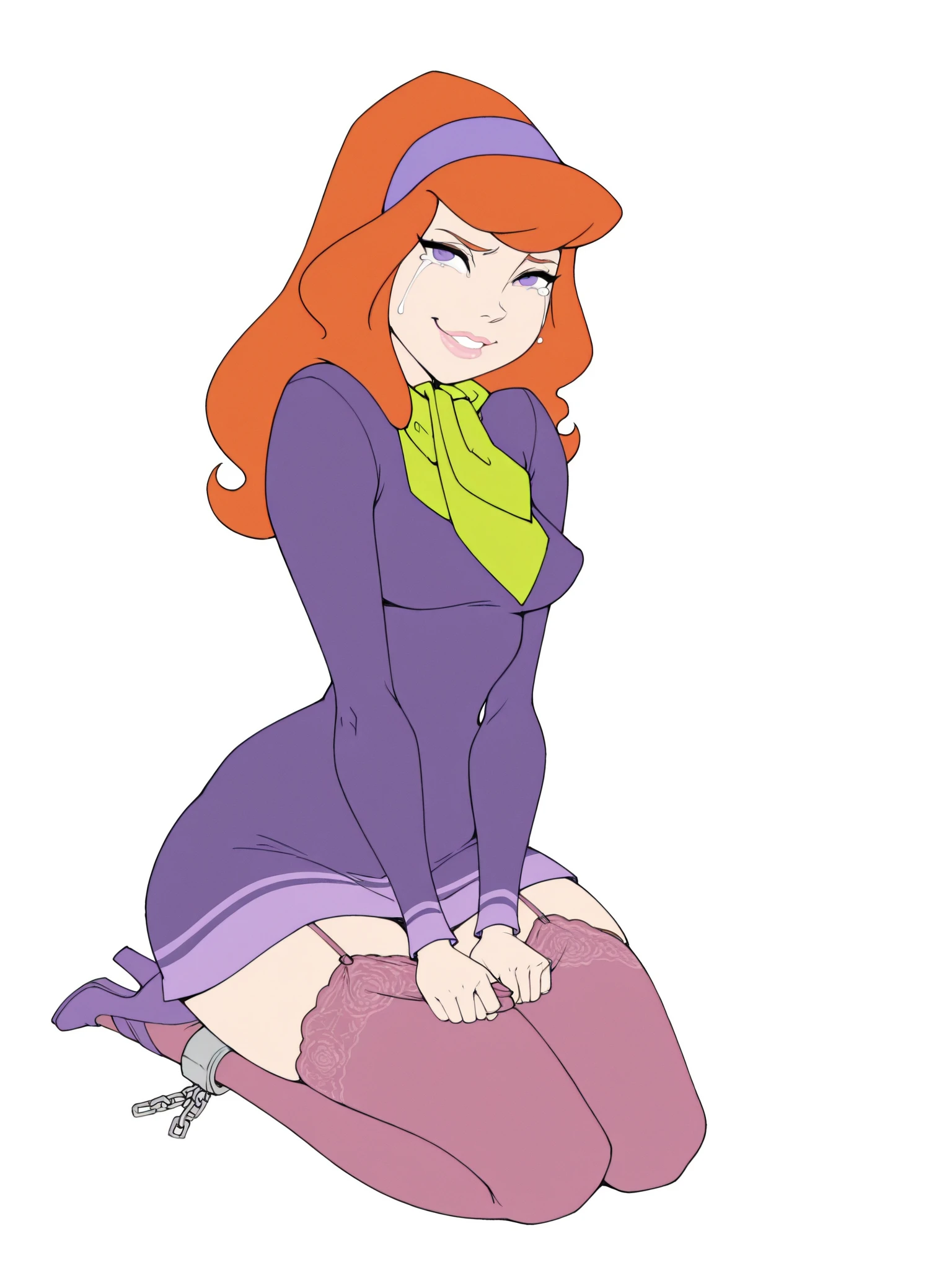 ((High Quality image 10k)) (( perfect autonomy 10k)) ((Masterpiece 10k)) Cherry Jubilee, solo girl, very pale yellow white skin, happy, 
Smug grin, cute face, naked, big breasts, Really big Feet, barefoot, Cherry Jubilee Equestria girls, pubic hair, full body ,Standing, in the park, Cherry Jubilee, cuerpo completo, high resolusion