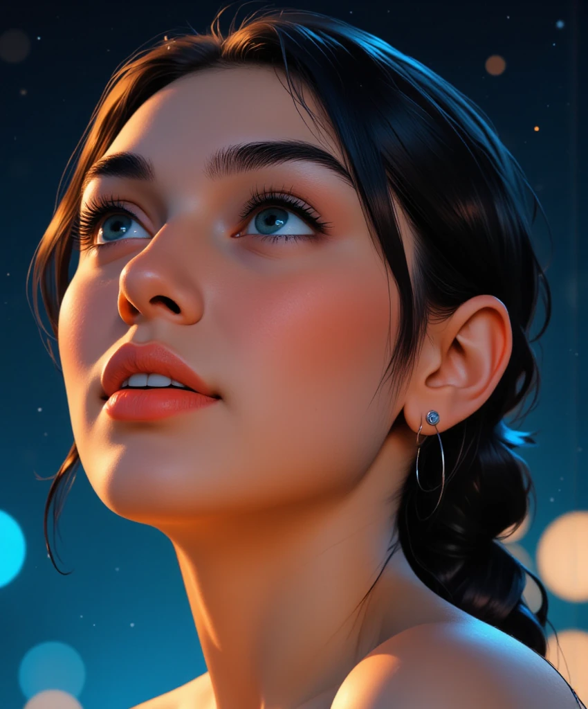 Close to original, hot girl,change background