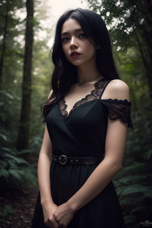 full body masterpiece, ultra realistic, 16k, high quality, incredibly detailed, dream aesthetic, dream atmosphere, cinematic, (sharp focus : 1.5), (photorealistic : 1.3), gothic (Gorgeous gothic girl), wonderful redhead girl (enchanting seductress), small nose. cinematic, detailed, 16k sharp focus, realistic. wonderful. Seductive (evil). black hair (realistic texture), highlighted, silky and shiny hair, detailed hair (realistic), (natural). wonderful detailed face (enchanting seductress). blushed cheekbones (rosy cheeks), tanned skin, (white skin) alabaster skin that seems to glow ethereally. Her attire is gothic. Voluptuous shape. turquoise blue eyes (evil eyes look). a symmetrical face ::2 gothic clothes + ArtStation Trends + fantasy art + realistic cloth + fractals in the background, loose hair --aspect 9:21 – enhance your unearthly beauty. realistic skin texture, pale white skin illuminated. realistic perfect shading. absurd, realistic textures. alone, alone, 1 girl. Looking at the viewer. muscular female body, hot body, toned body, defined muscles. big natural breasts, cleavage. pantyhose, gothic (black) dress (realistic texture). In different positions at different angles. daytime background. incredibly real, best quality, photorealistic.