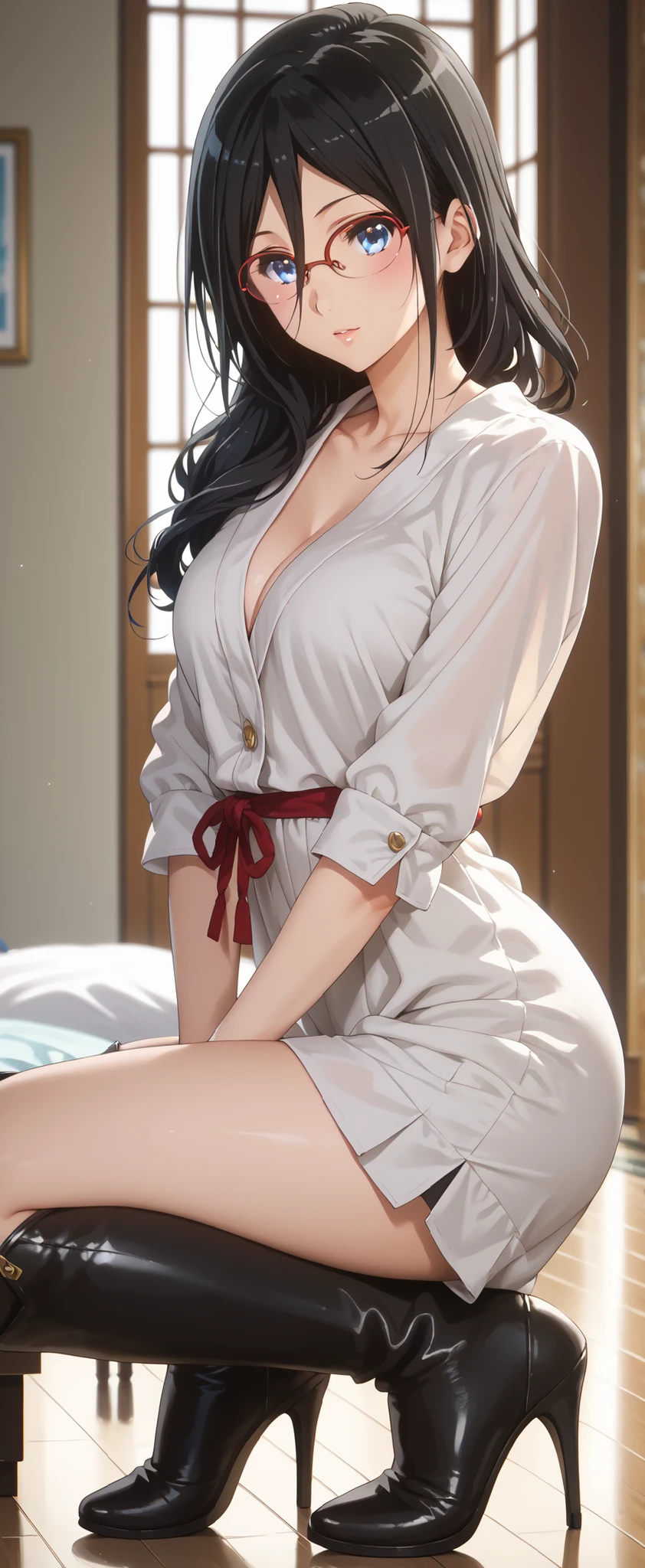 nurse uniform,hospital, latex nurse suit,nurses,busty,elbow gloves,labcoat,dark green hair woman,white eyes , gigantic ,medical instruments,asian nurse,two nurses,speculum,examination room,oversize ,big ass ,strap on, lay on table ,legs spreaded,giving birth,gyno chair , dentist,Milf,latex,green uniform