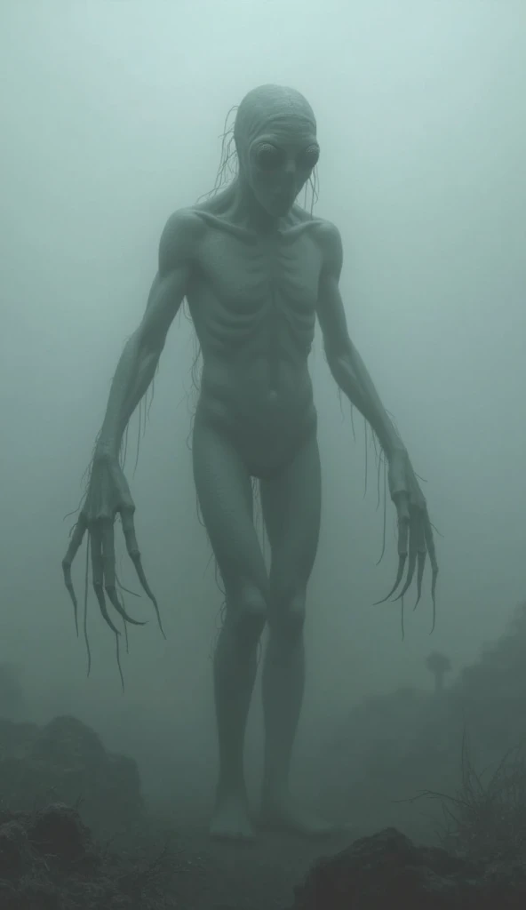 1boy, full body, scp096, bald, creepy, alien, standing, attacking, mouth and eyes wide open, standing in a field, grass, sun, daylight, <lora:scp096:1>