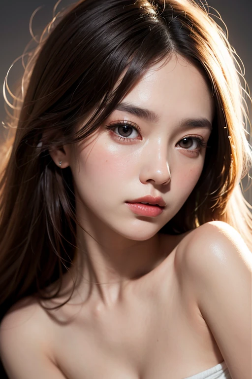 (Sillamäe:1.5), close up, masterpiece, best quality, raw photo, photorealistic, face, incredibly absurdres, hyper realistic photo of a beautiful girl (Thai Mix), seductive smile, cute, long hair, depth of field, highres, ultra-detailed, finely detail, extremely detailed, extremely detailed eyes and face, sharp pupils, realistic pupils, sharp focus, cinematic lighting,