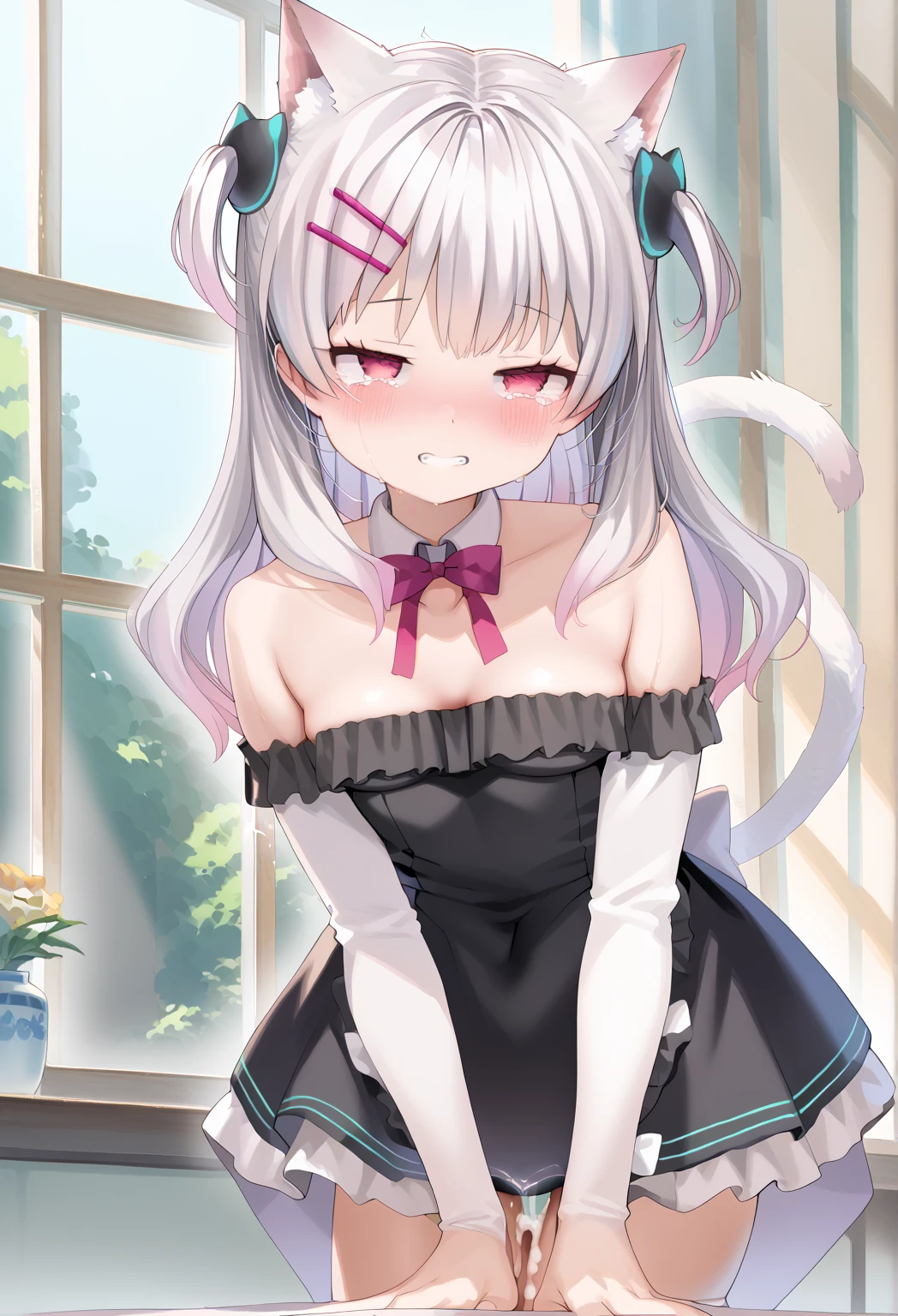 best quality,best quality, best masterpiece, ,Authentic skin texture,
ahoge,,,hairclip,messy hair,low twintails,2girls
camp,mountain
glowing eyes
,petite
flat chest,