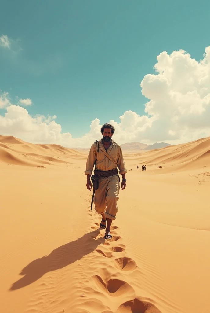 Escape Attempt: Describe Najeeb's growing desperation leading to his decision to escape, the challenges he faces while attempting to flee the desert, and the risks involved