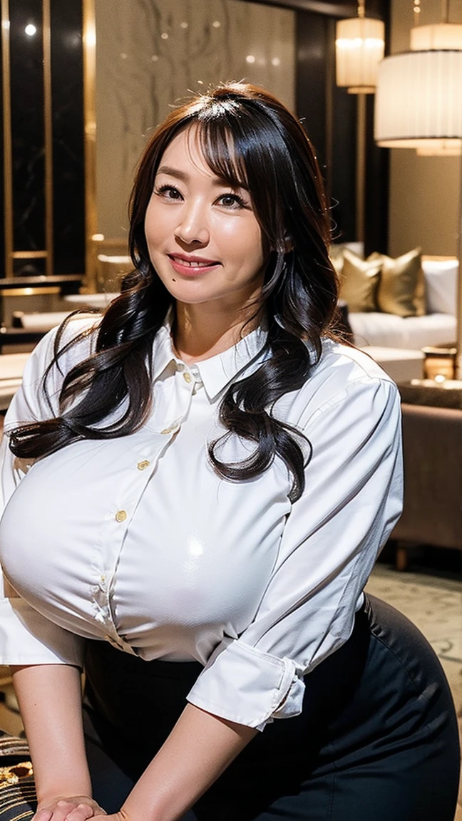 igbaddie, 1 woman, cleavage ( korean:0.7)
