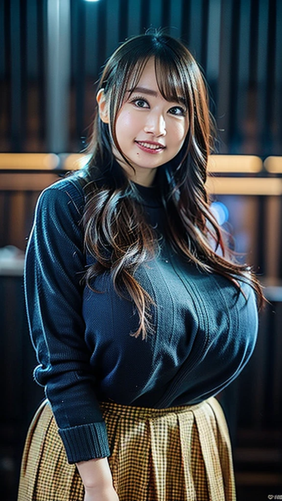 (extreme wide shot:1.7),(thai Women),(Large world map in the background:1.3),(Detailed Background:2),(huge breast:1.5),(sweater:1.5),(short skirt),darkskinned,top-quality,(((masutepiece))),8K,((Photorealsitic))),